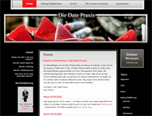 Tablet Screenshot of date-praxis.de